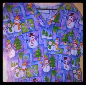 Festive scrub for womens